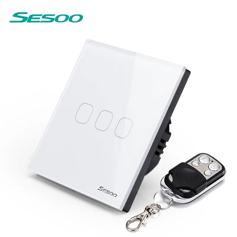 Smart Home Touchscreen Control Panel - SESOO-Interruptor de toque remoto, painel de