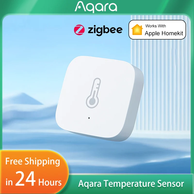 Smart Home Group - Sensor de Temperatura Aqara Zigbee, Sensor