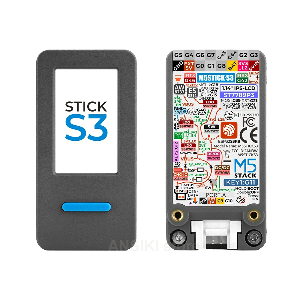 Smart Home Panel - Kit de Desenvolvimento IoT M5Stack M5StickS3