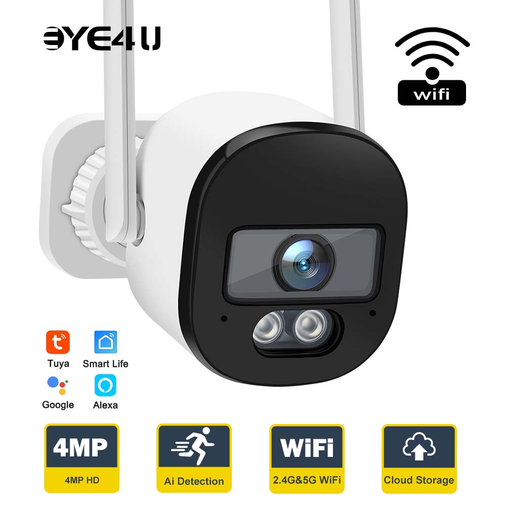 Smart Home Google Nest - Câmera de Segurança Bullet Outdoor Tuya,