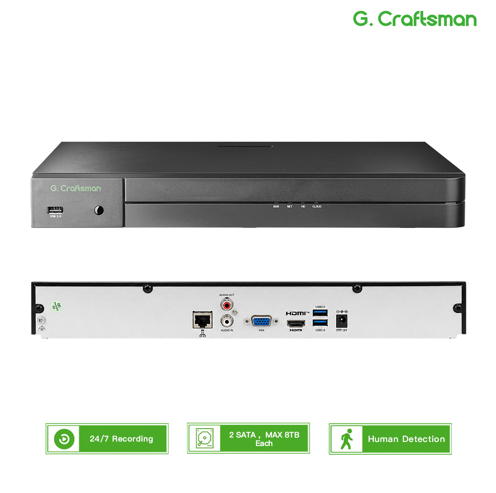 Security Ip Camera - Uni 32ch nvr 12mp gravador de