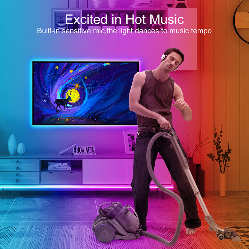 Smart Home Usb - Fita de LED Inteligente STTL RGB