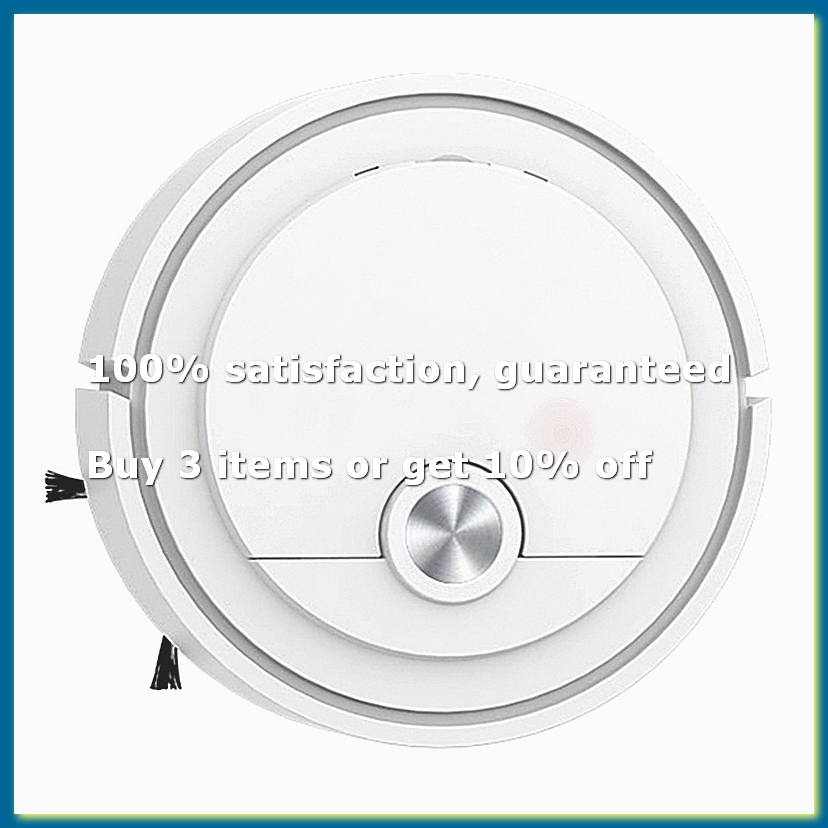 Robot Vacuum - Robô Aspirador Inteligente com Sucção de