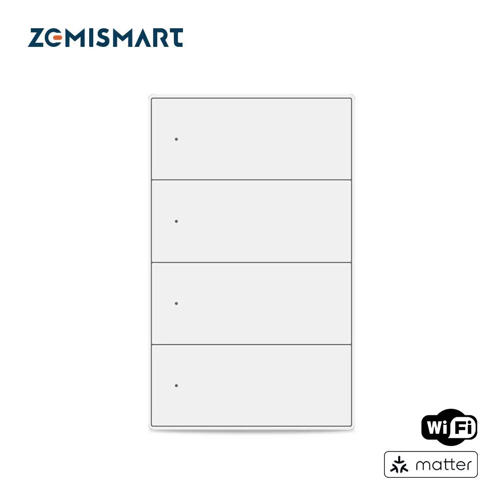 Smart Home Group - Zemismart Matter WiFi US AU Interruptor