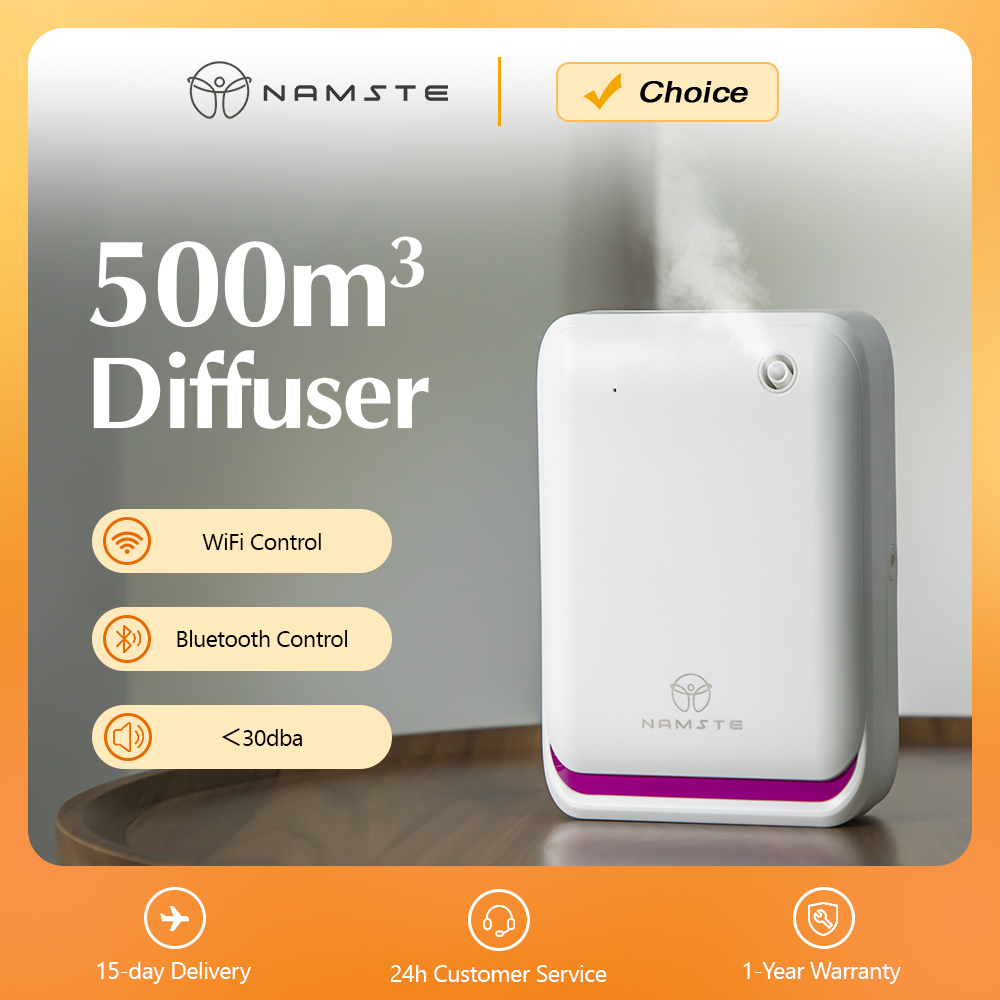 Smart Home Fragrance Diffuser - NAMSTE 500m3 Máquina de Aromaterapia de