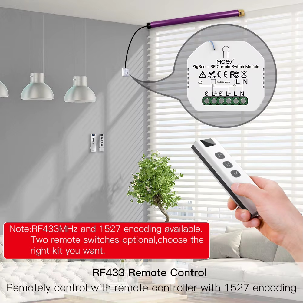 Módulo de Interruptor de Corti - Curtain Motor avaliação e preço