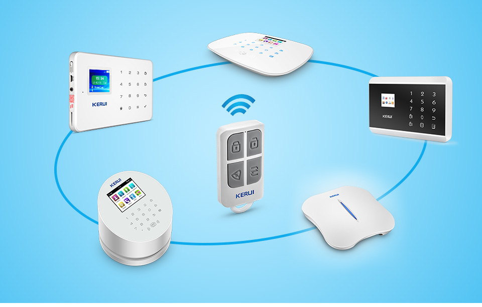 Kerui sem fio de alto desempen - Smart Home Security System avaliação e preço