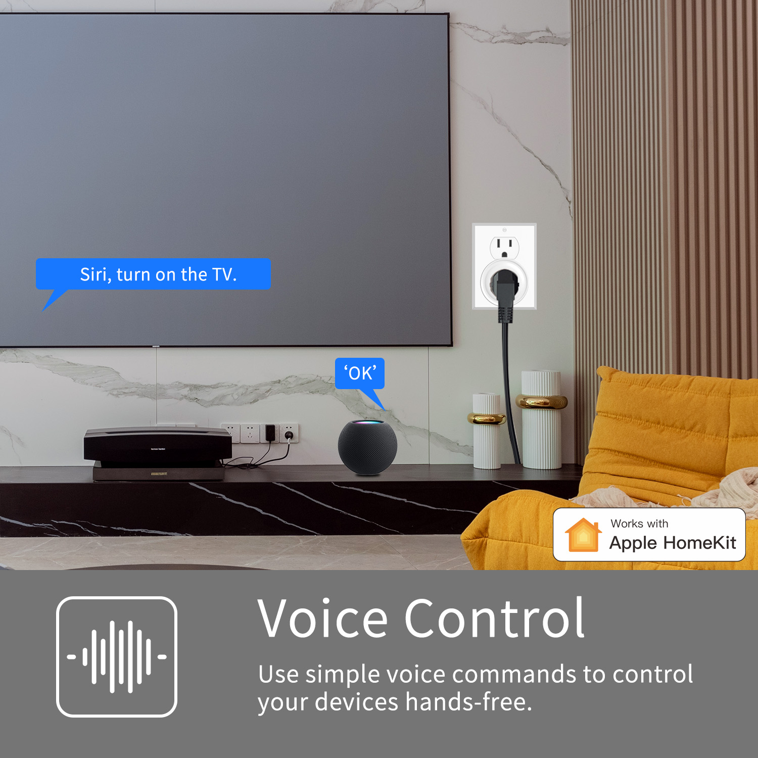 Tomada Inteligente Redonda Hom - Smart Home Group avaliação e preço