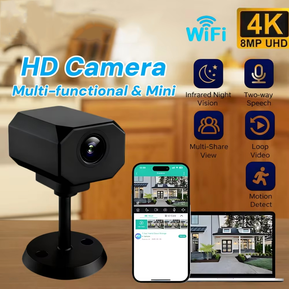 Câmera de segurança wi-fi 4k h - Security Ip Camera avaliação e preço