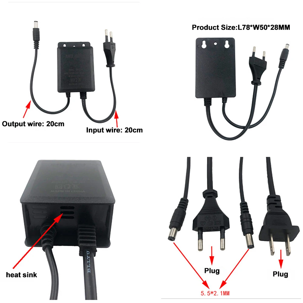 Carregador do adaptador de ali - Security Ip Camera avaliação e preço