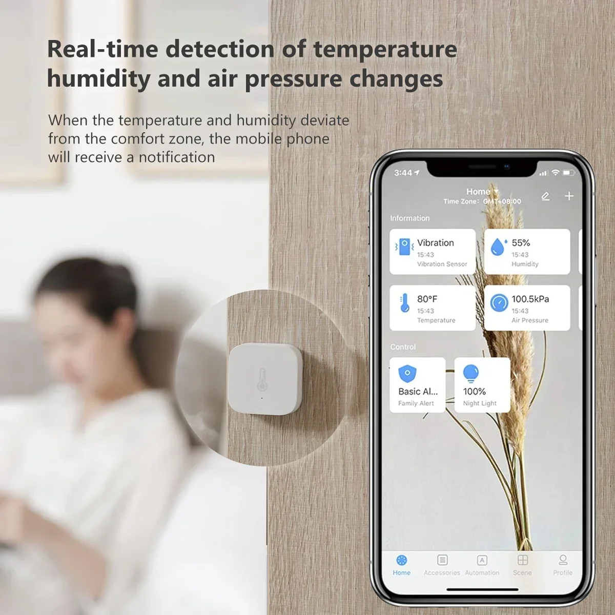 Sensor de Temperatura Aqara Zi - Smart Home Group avaliação e preço