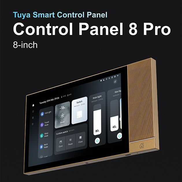 2025 segurança dourada tpa08 t - Smart Home Touchscreen Control Panel avaliação e preço