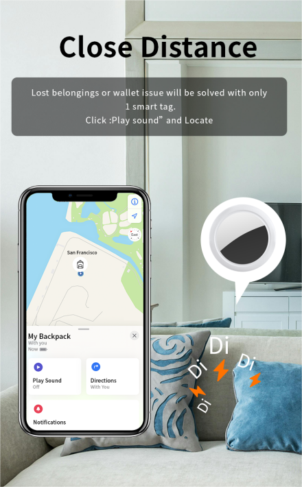Etiqueta de segurança Bluetoot - Smart Home Group avaliação e preço