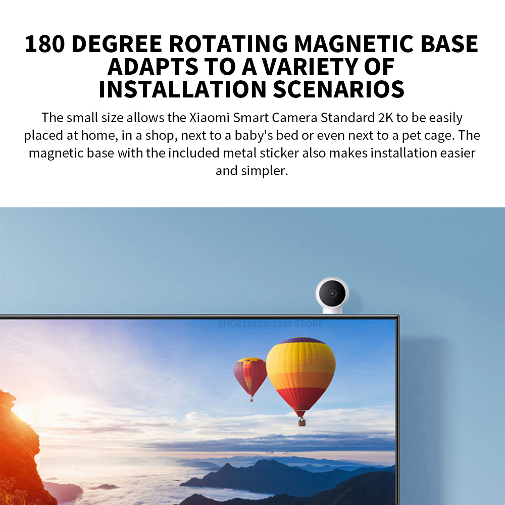 Câmera IP Inteligente XIAOMI E - Smart Home Yeelight avaliação e preço