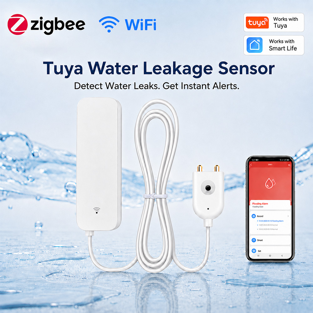 Sensor de Vazamento de Água Zi - Smart Home Network avaliação e preço