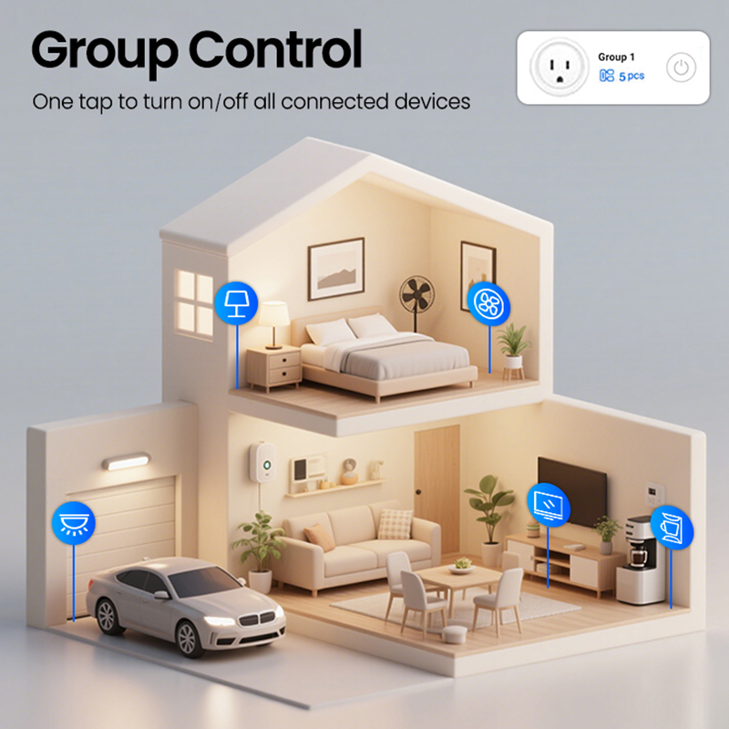 Zigbee plugue inteligente 16a  - Smart Home Group avaliação e preço