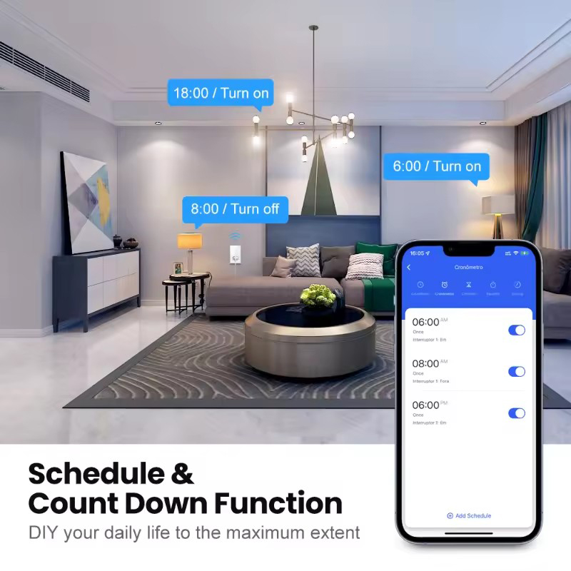Tomada de Parede Inteligente W - Smart Home Panel avaliação e preço