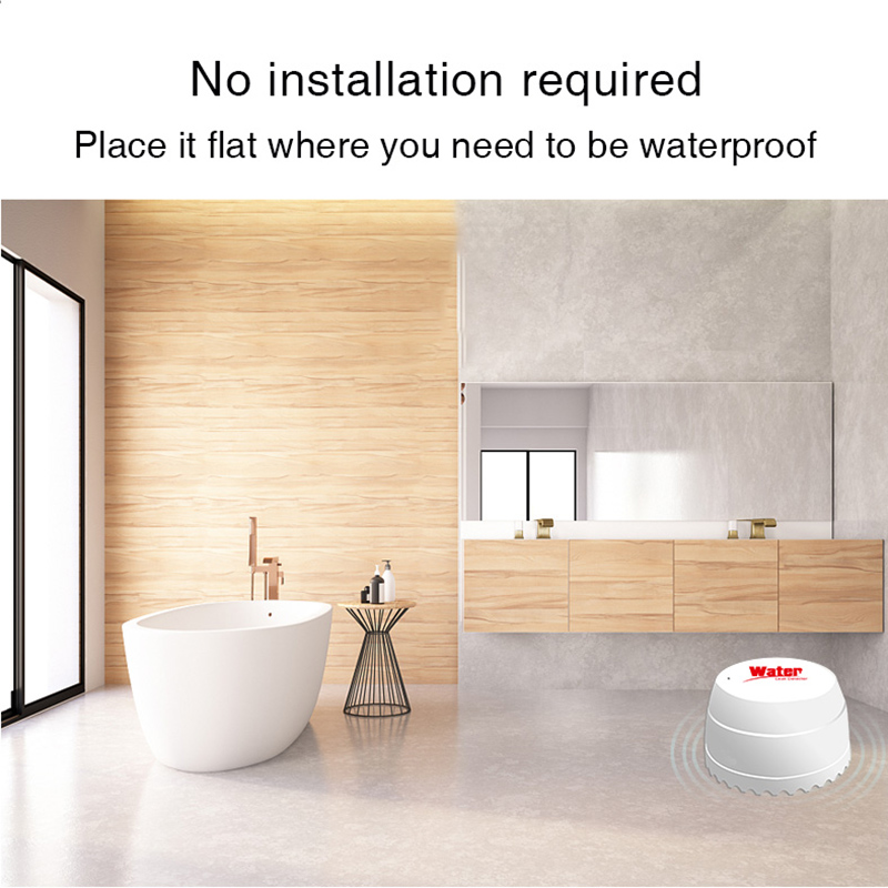 Tuya wi fi sensor de vazamento - Smart Home Security System avaliação e preço