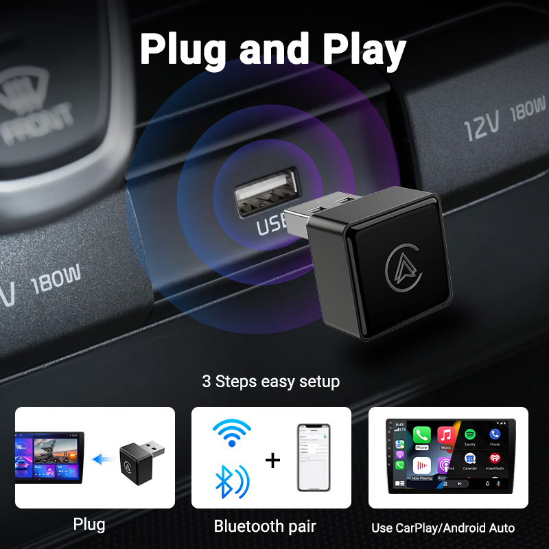Xuan sem fio carplay android a - Smart Home Usb avaliação e preço