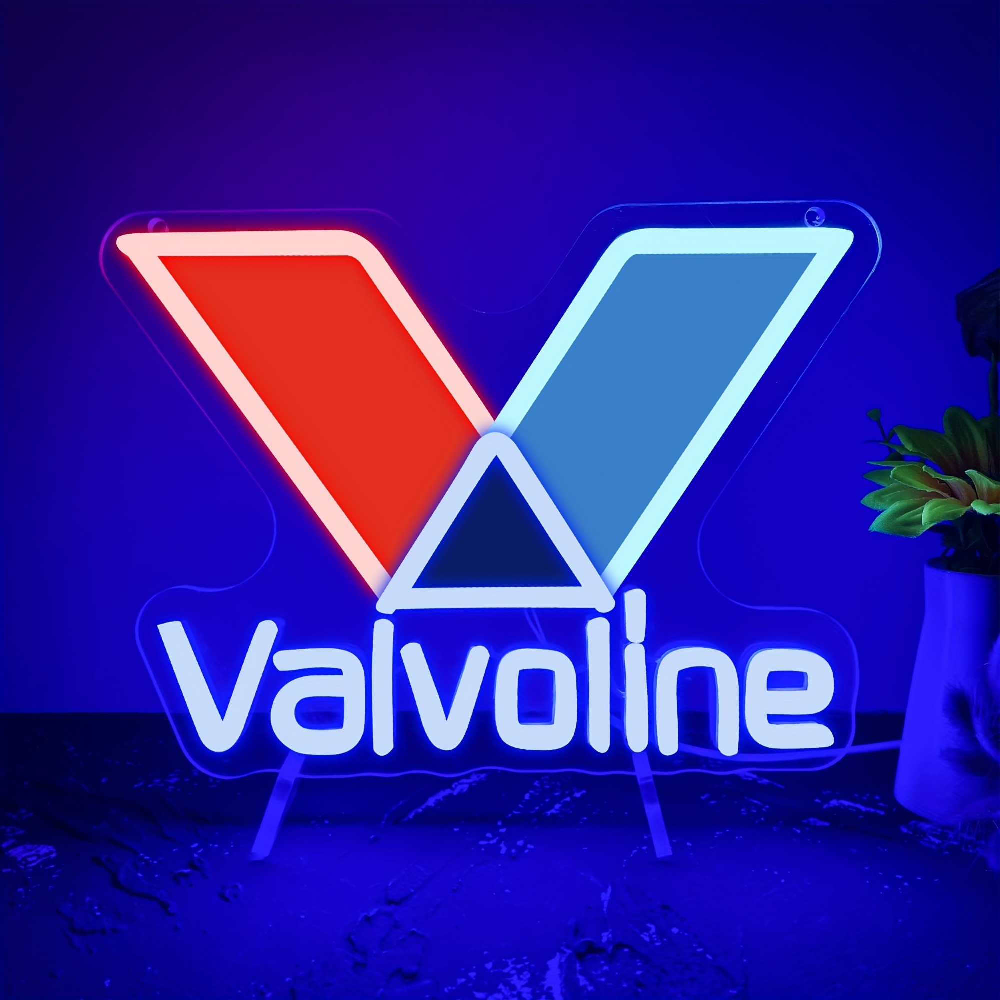Valvoline sinal de néon do óle - Smart Home Poster avaliação e preço