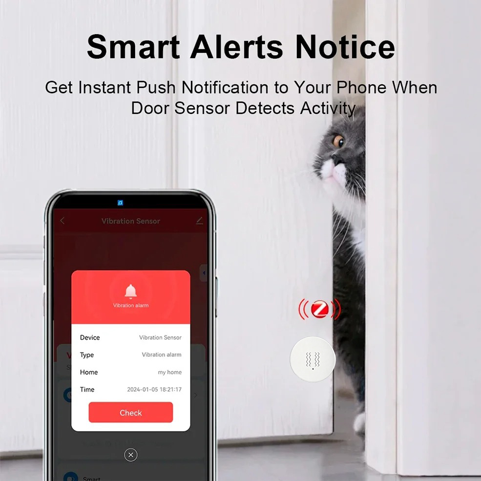 Sensor de Vibração e Inclinaçã - Smart Home Security System avaliação e preço