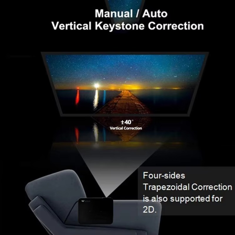 Projetor Portátil Mini Home Th - Smart Home Video avaliação e preço