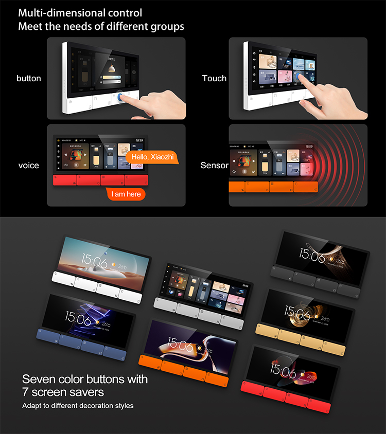 2025 Smart Home Zigbee Gateway - Smart Home Touchscreen Control Panel avaliação e preço
