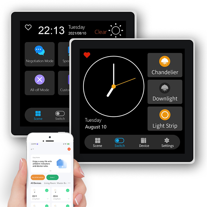 Fuers 4 Polegada tela de toque - Smart Home Matter avaliação e preço