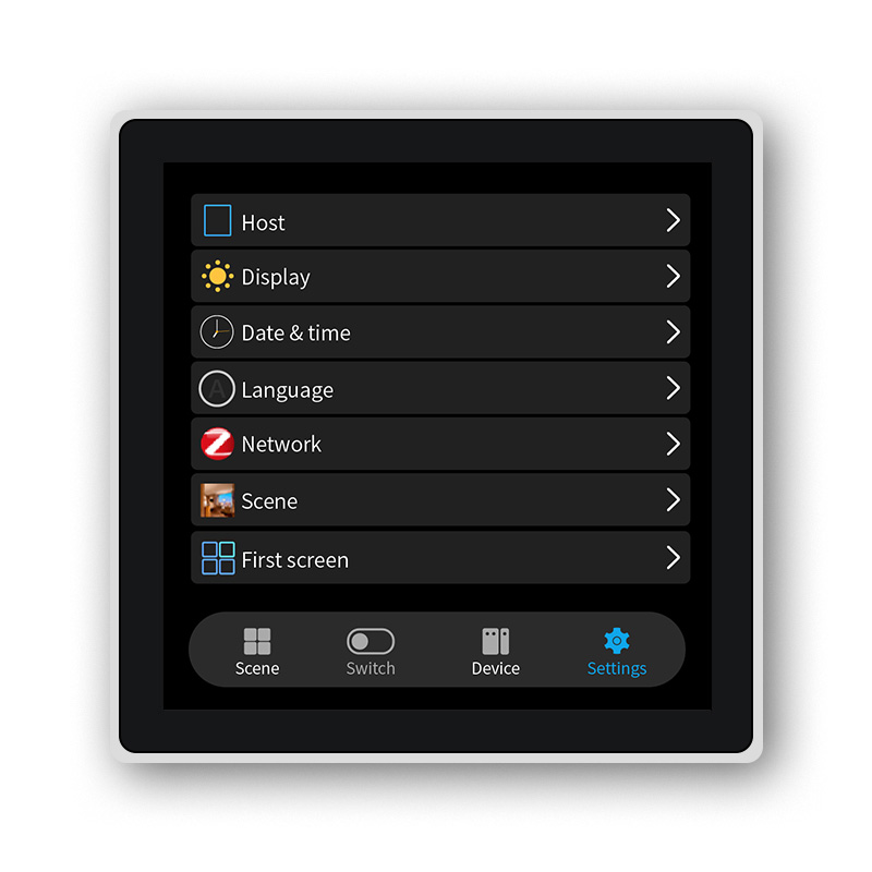 Fuers 4 Polegada tela de toque - Smart Home Matter avaliação e preço