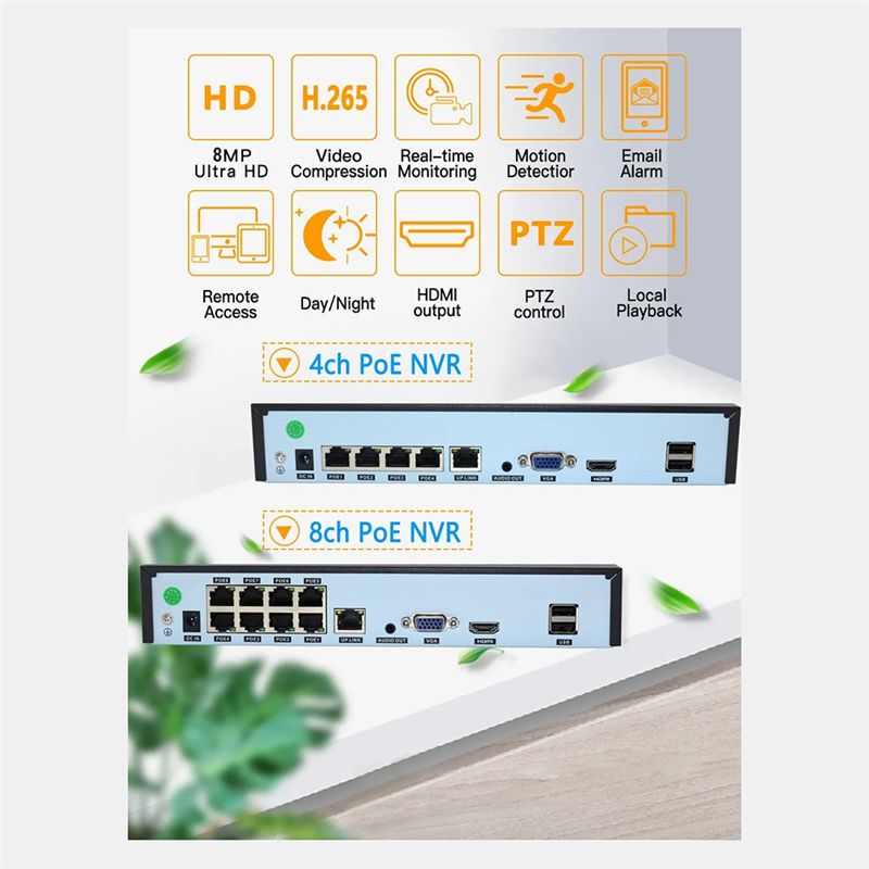 Gravador de Vídeo NVR POE Xmey - Security Ip Camera avaliação e preço