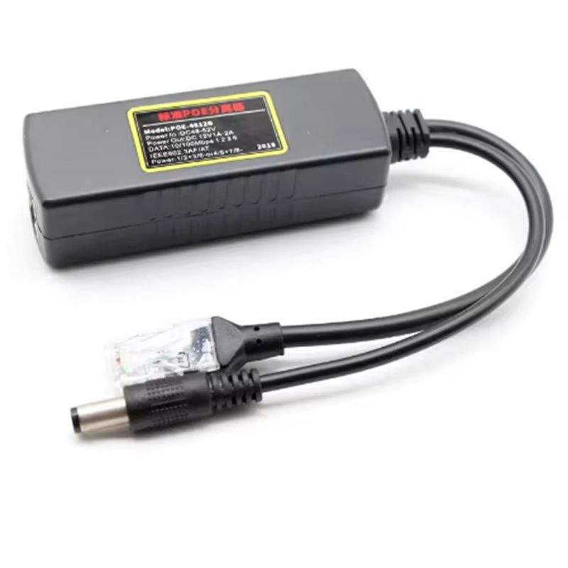 Splitter POE de Saída DC 12V/1 - Security Ip Camera avaliação e preço