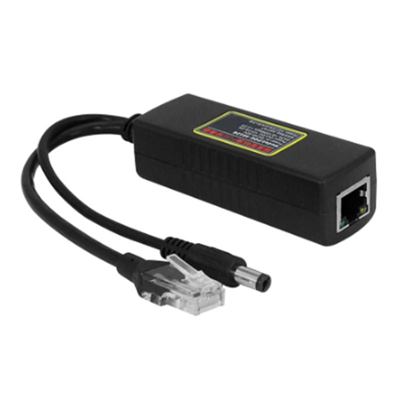 Splitter POE de Saída DC 12V/1 - Security Ip Camera avaliação e preço
