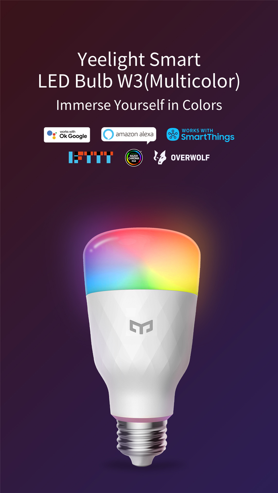 Yeelight lâmpada led inteligen - Smart Home Yeelight avaliação e preço