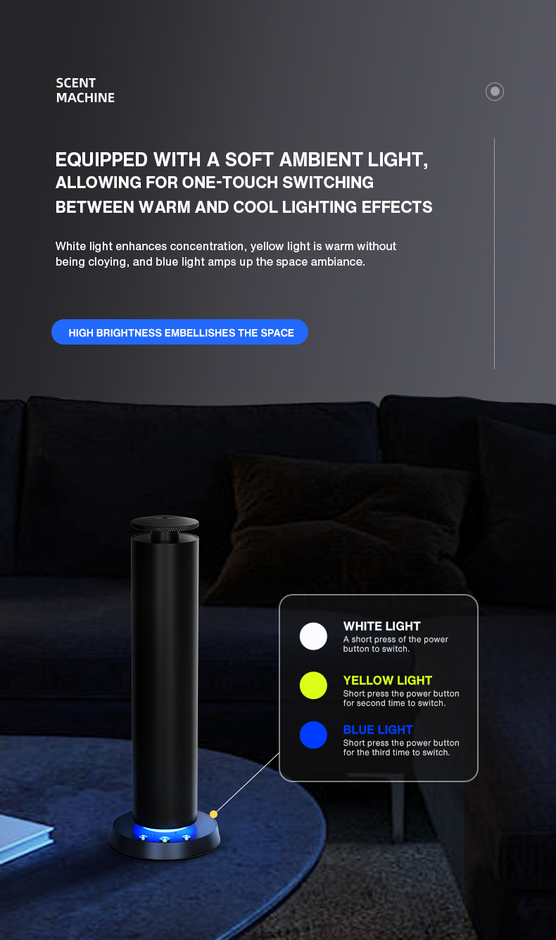 Difusor de Aroma Bluetooth par - Smart Home Fragrance Diffuser avaliação e preço