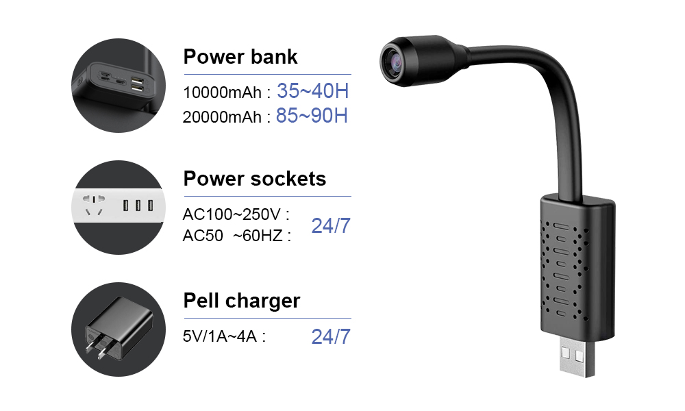 Câmera Wifi Mini V380 HD com D - Smart Home Usb avaliação e preço